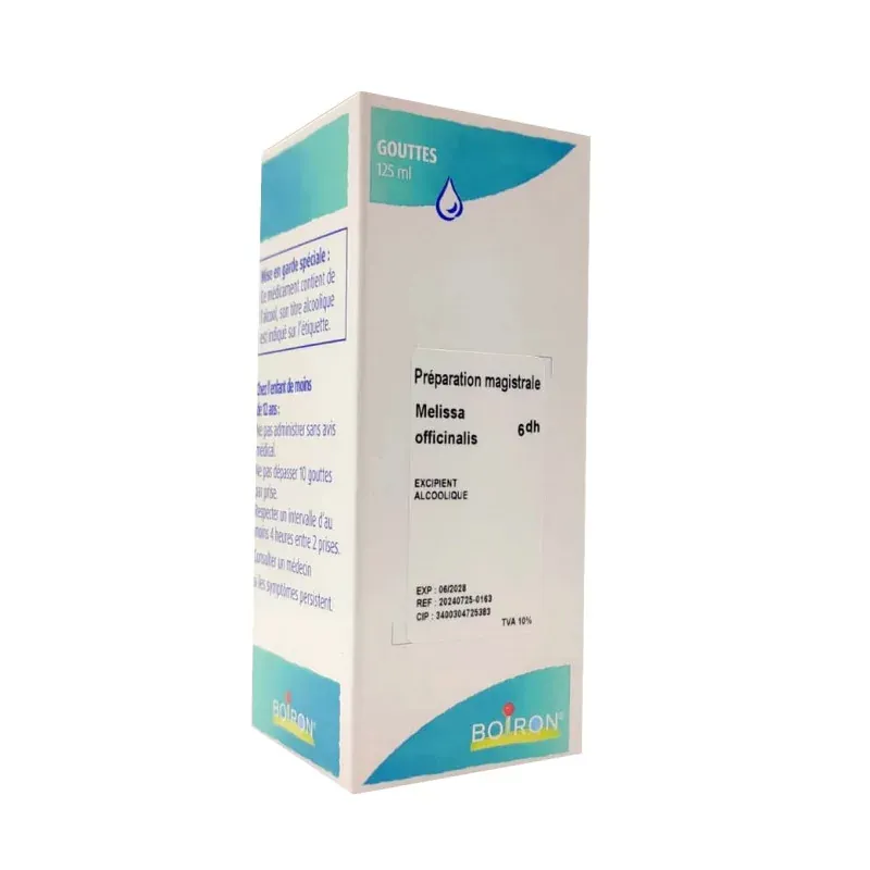 Boiron Melissa Officinalis 6dh 125ml - Univers Pharmacie