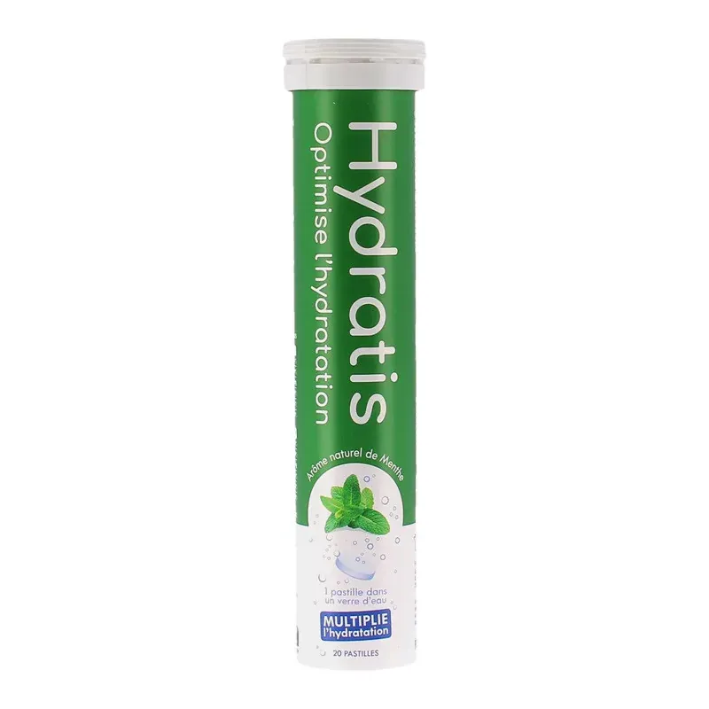 Hydratis Arôme Menthe 20 pastilles - Univers Pharmacie Hydratis Arôme Menthe 20 pastilles - Univers Pharmacie