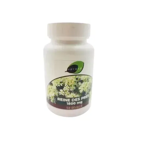 Uprana Reine des Prés 1800mg 50 gélules - Univers Pharmacie