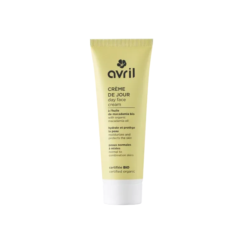 Avril Crème de Jour Peaux Normales & Mixtes Bio 50ml - Univers Pharmacie