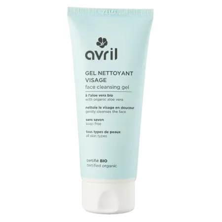 Avril Gel Nettoyant Visage Bio 100ml - Univers Pharmacie