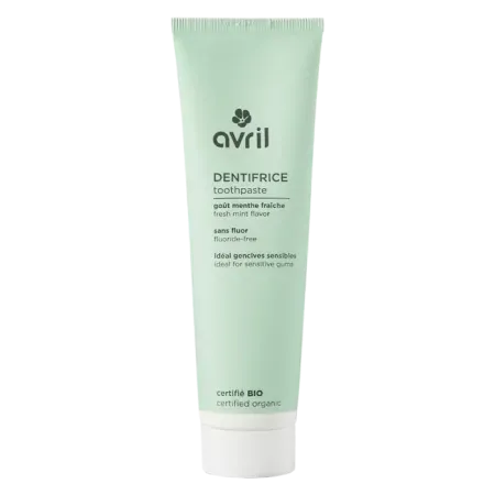 Avril Dentifrice Goût Menthe Fraîche Bio 100ml