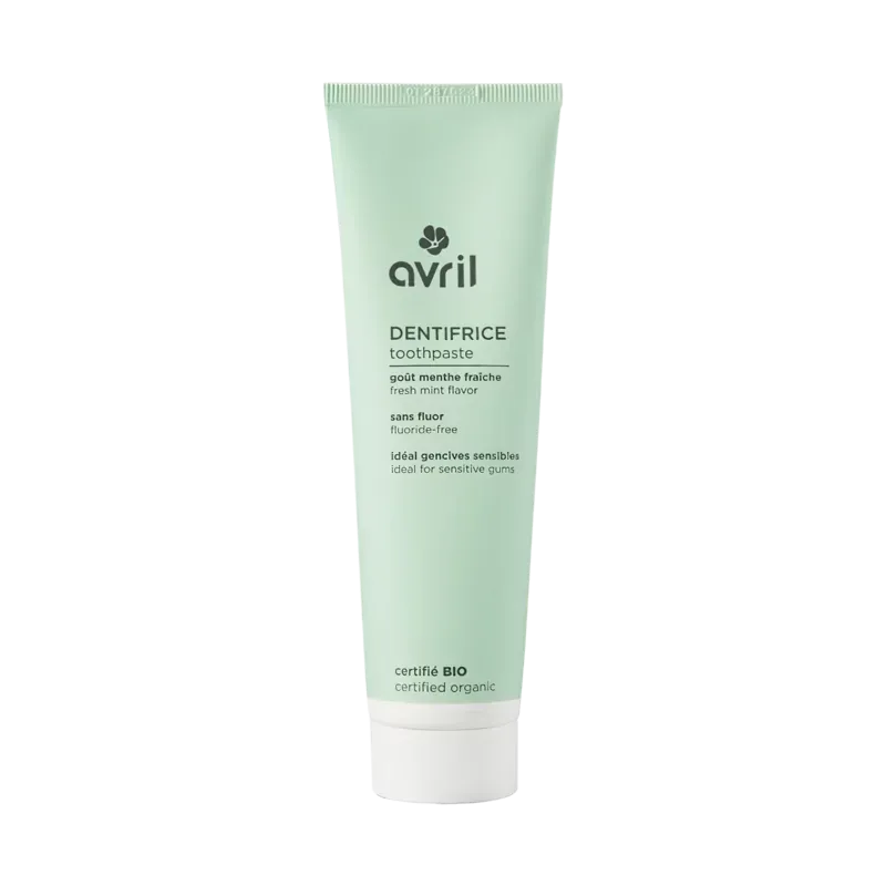 Avril Dentifrice Goût Menthe Fraîche Bio 100ml Avril Dentifrice Goût Menthe Fraîche Bio 100ml