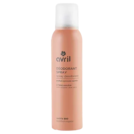 Avril Déodorant Spray Bio 150ml - Univers Pharmacie