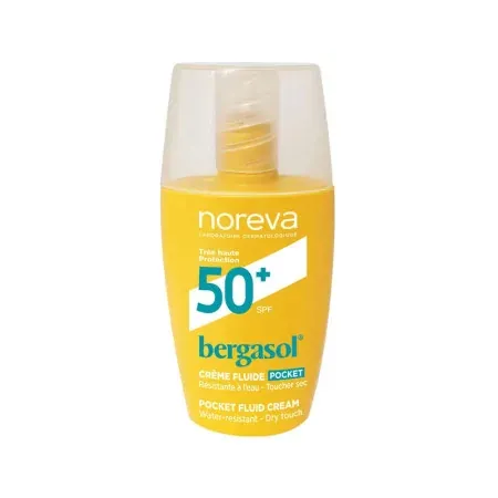 Noreva Bergasol SPF50+ Crème Fluide Pocket 30ml - Univers Pharmacie