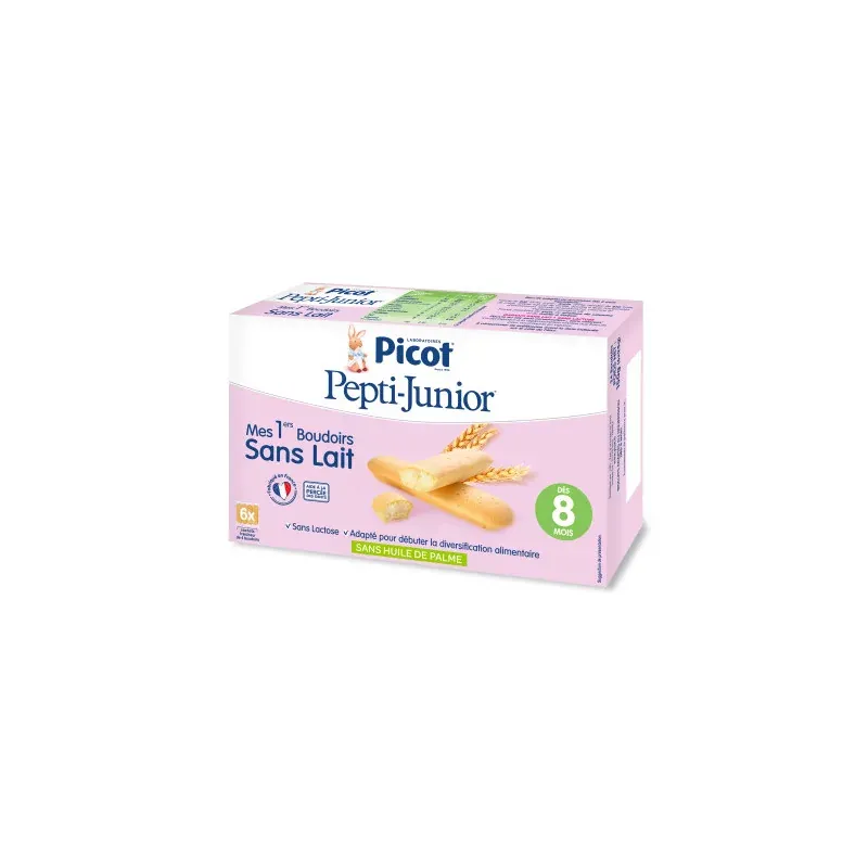 Picot Pepti-Junior Mes 1ers Boudoirs Sans Lait X24 - Univers Pharmacie Picot Pepti-Junior Mes 1ers Boudoirs Sans Lait X24 - Univers Pharmacie