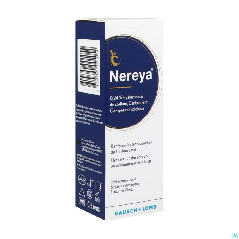Nereya Solution Ophtalmique Hydratante 10ml