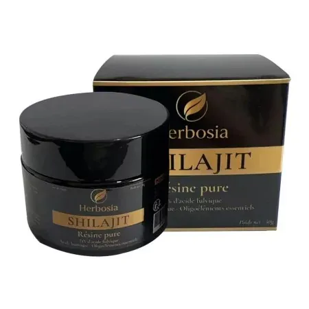 Herbosia Shilajit Résine Pure 50g - Univers Pharmacie