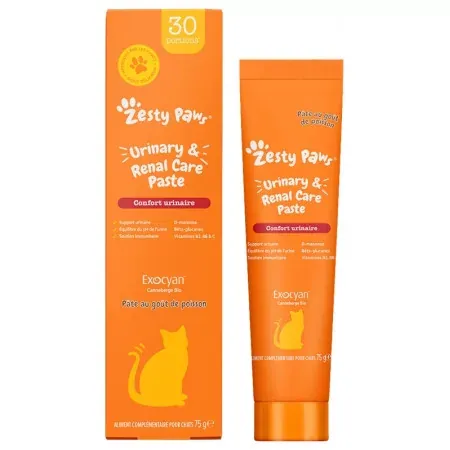 Zesty Paws Urinary & Renal Care Paste Confort Urinaire 75g - Univers Pharmacie