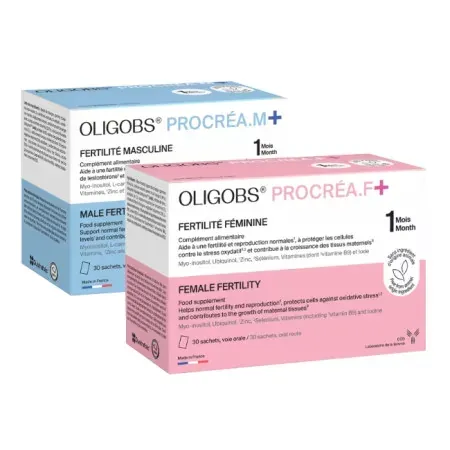 Oligobs Procrea F+M 2X30 sachets - Univers Pharmacie