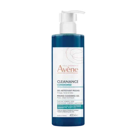 Avène Cleanance Comedomed Gel Nettoyant Peeling 400ml - Univers Pharmacie