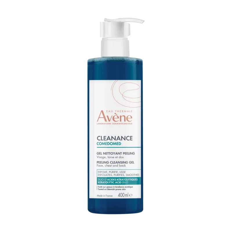 Avène Cleanance Comedomed Gel Nettoyant Peeling 400ml - Univers Pharmacie Avène Cleanance Comedomed Gel Nettoyant Peeling 400ml - Univers Pharmacie