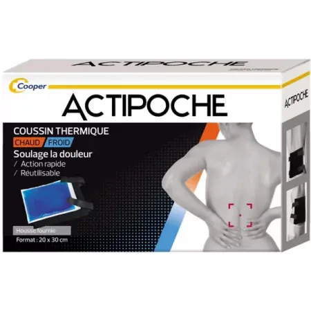 ActiPoche Coussin Thermique Chaud/Froid 20X30cm - Univers Pharmacie
