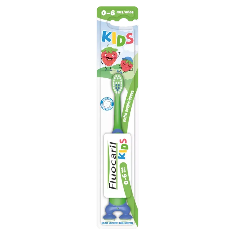 Fluocaril Kids Brosse à Dents 0-6 ans Extra-souple - Univers Pharmacie Fluocaril Kids Brosse à Dents 0-6 ans Extra-souple - Univers Pharmacie