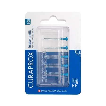 Curaprox Implant Refill CPS 505 5 brossettes interdentaires - Univers Pharmacie
