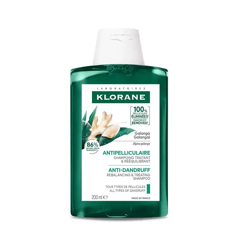 Klorane Shampooing Traitant et Rééquilibrant Antipelliculaire Galanga 200ml - Univers Pharmacie
