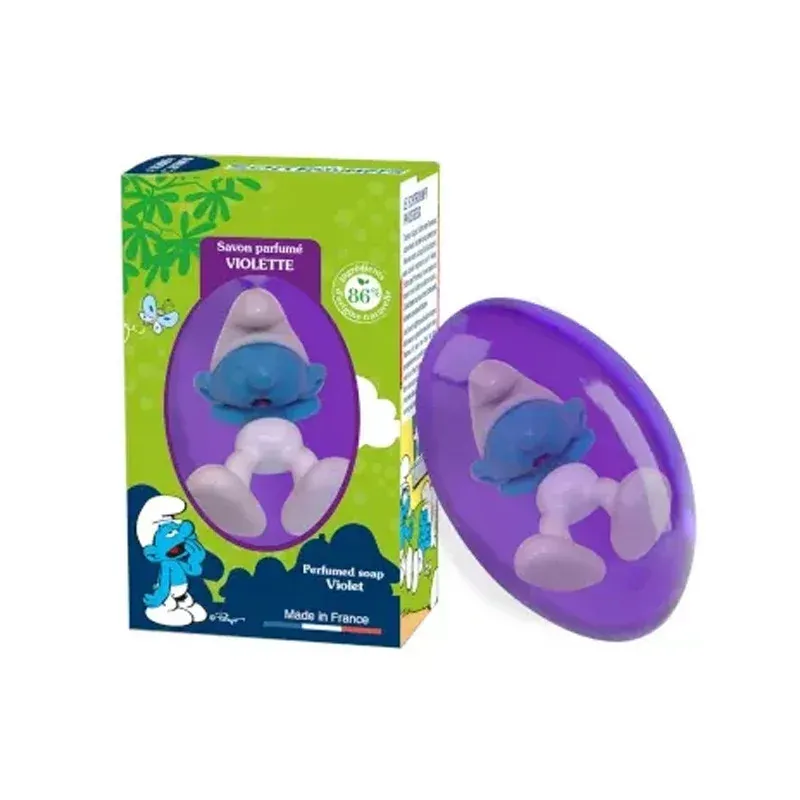 Les Schtroumpfs Savon Parfumé Violette 80g - Univers Pharmacie