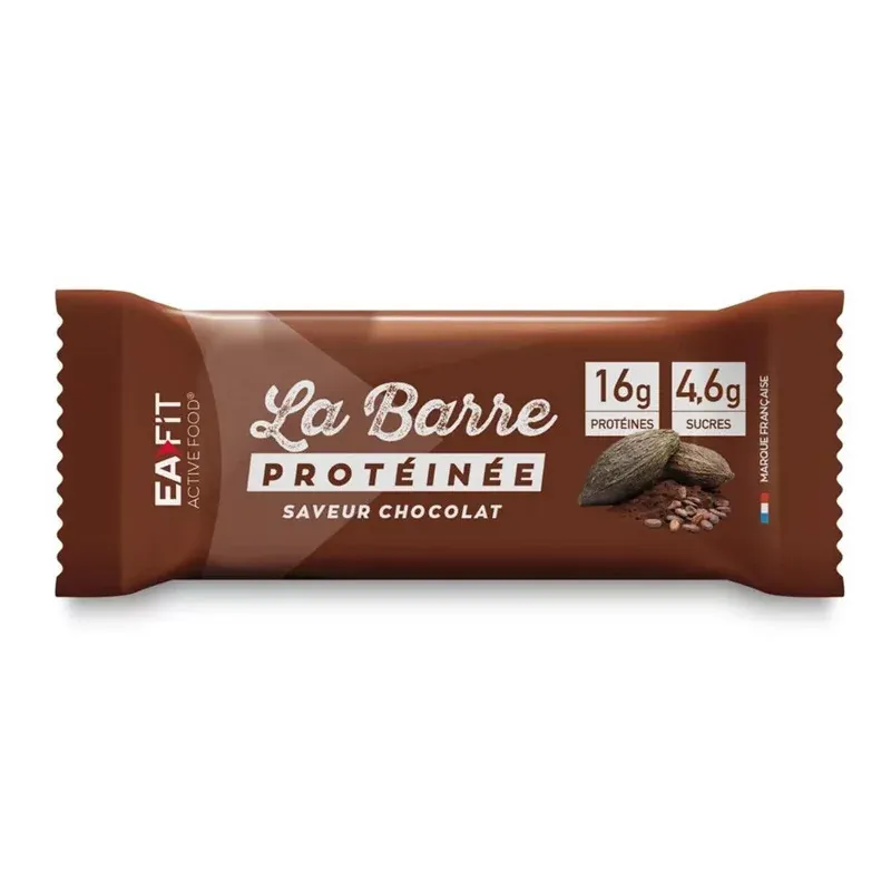 EaFit La Barre Protéinée Saveur Chocolat 46g - Univers Pharmacie