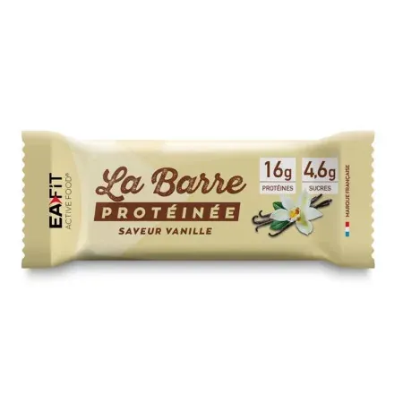 EaFit La Barre Protéinée Saveur Vanille 46g - Univers Pharmacie