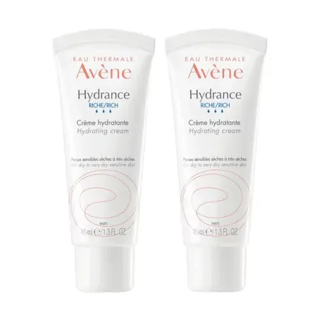 Avène Hydrance Riche Crème Hydratante 2X40ml - Univers Pharmacie