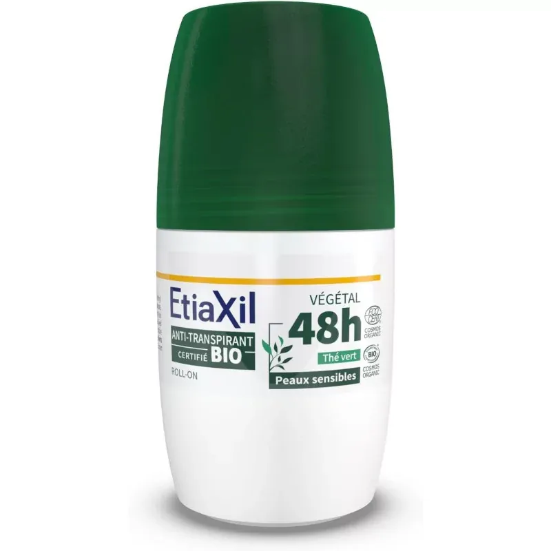 Etiaxil Anti-transpirant Bio Végétal 48h 50ml - Univers Pharmacie Etiaxil Anti-transpirant Bio Végétal 48h 50ml - Univers Pharmacie