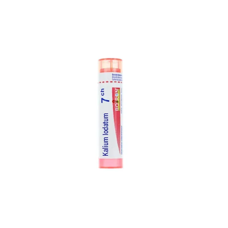 Boiron Kalium Iodatum 7ch tube granules - Univers Pharmacie Boiron Kalium Iodatum 7ch tube granules - Univers Pharmacie