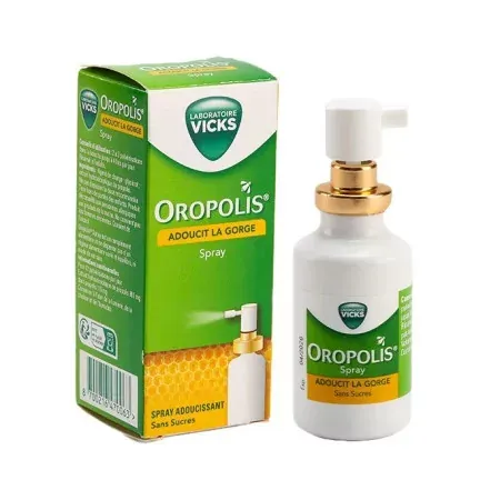 Oropolis Spray Adoucissant Gorge sans sucres 20ml