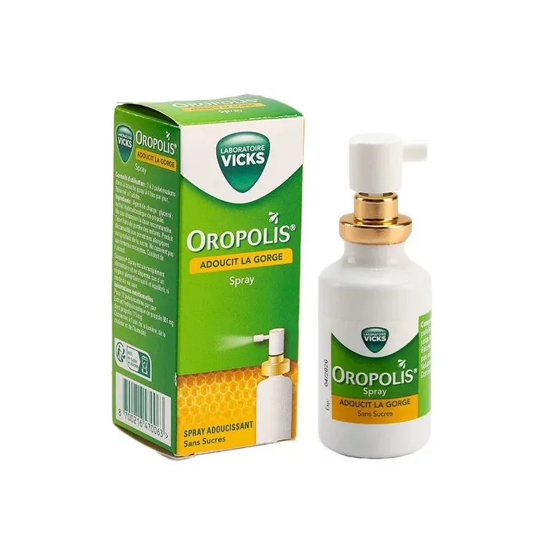 Oropolis Spray Adoucissant Gorge sans sucres 20ml