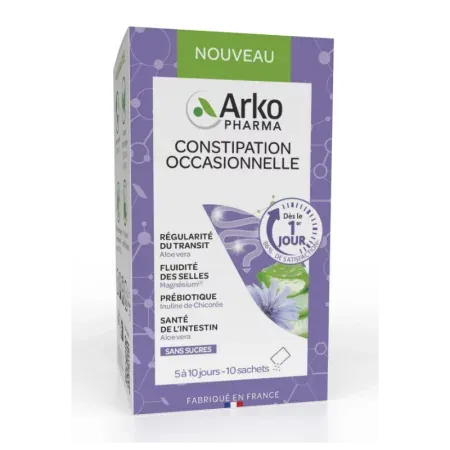 Arkopharma Constipation Occasionnelle 10 sachets - Univers Pharmacie