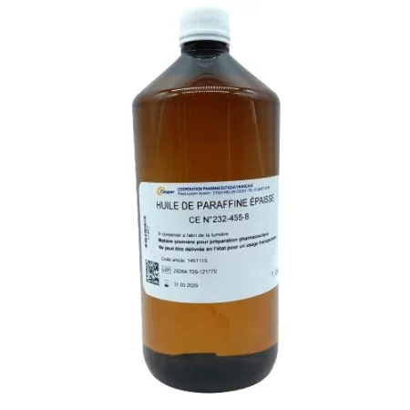 Cooper Huile de Paraffine Épaisse 1 litre - Univers Pharmacie