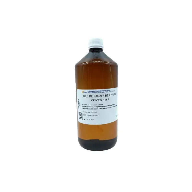 Cooper Huile de Paraffine Épaisse 1 litre - Univers Pharmacie Cooper Huile de Paraffine Épaisse 1 litre - Univers Pharmacie