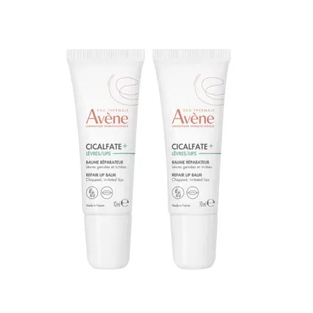Avène Cicalfate+ Baume Réparateur Lèvres Gercées et Irritées 2X10ml - Univers Pharmacie