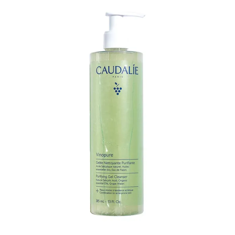 Caudalie Vinopure Gelée Nettoyante Purifiante 385ml - Univers Pharmacie