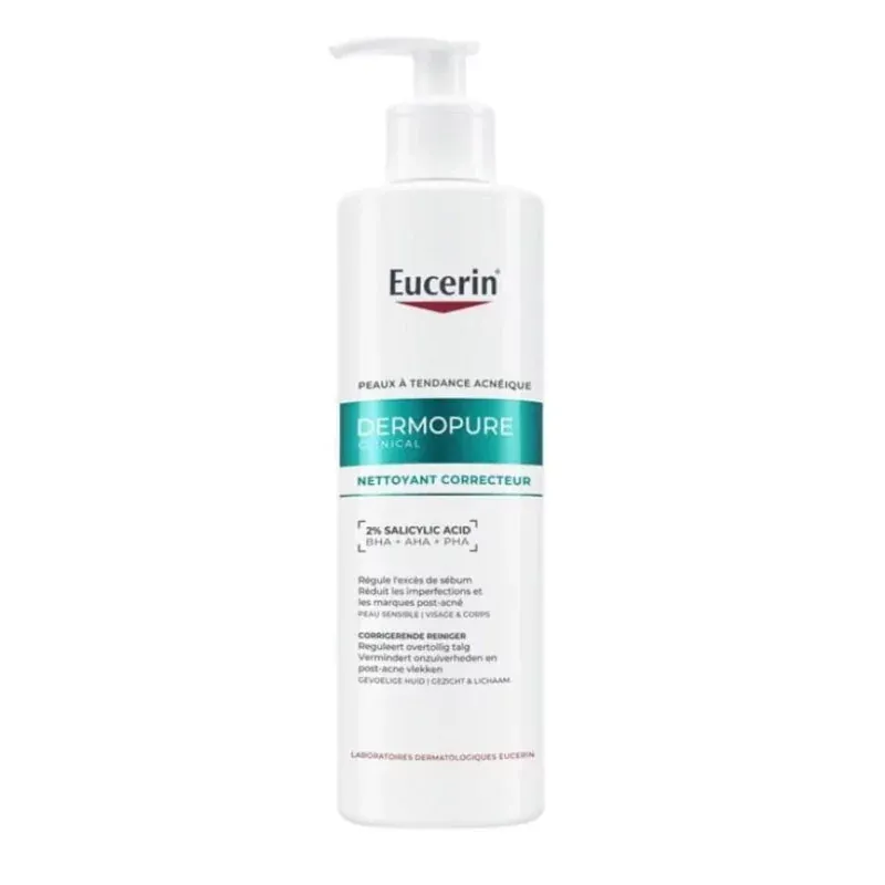 Eucerin Dermopure Clinical Nettoyant Correcteur 400ml - Univers Pharmacie