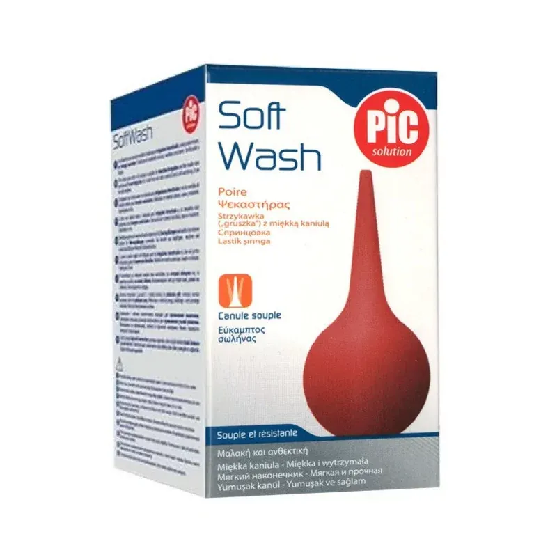 Pic Solution SoftWash Poire Canule Souple 70ml - Univers Pharmacie Pic Solution SoftWash Poire Canule Souple 70ml - Univers Pharmacie