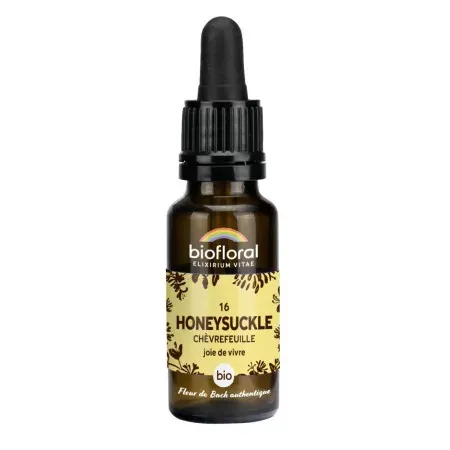 Biofloral N°16 Honeysuckle Bio Joie de Vivre 20ml - Univers Pharmacie