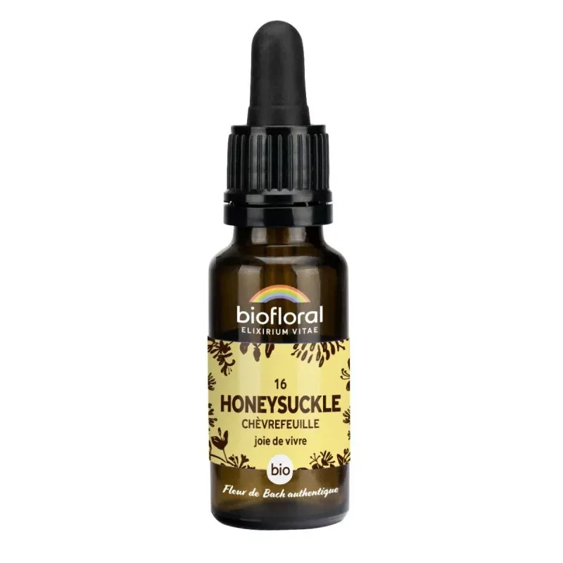 Biofloral N°16 Honeysuckle Bio Joie de Vivre 20ml - Univers Pharmacie