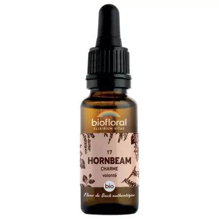 Biofloral N°17 Hornbeam Bio Volonté 20ml - Univers Pharmacie