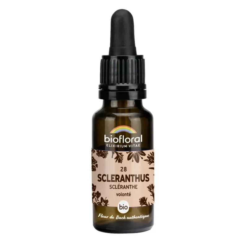 Biofloral N°28 Scléranthus Bio Volonté 20ml - Univers Pharmacie