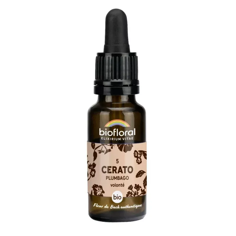 Biofloral N°5 Cerato Bio Volonté 20ml - Univers Pharmacie