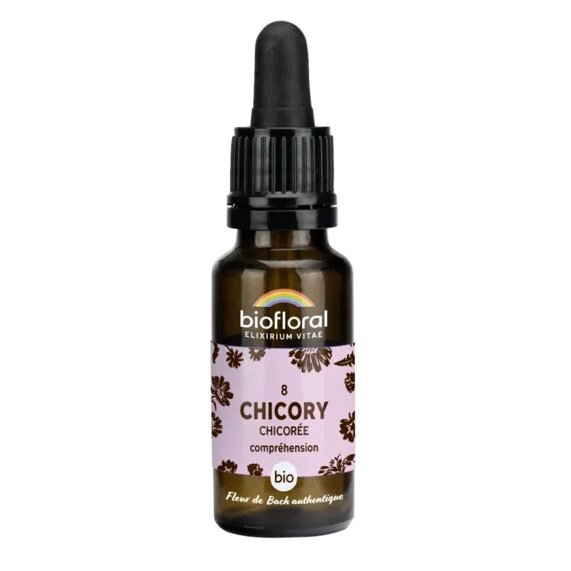Biofloral N°8 Chicory Bio Compréhension 20ml - Univers Pharmacie Biofloral N°8 Chicory Bio Compréhension 20ml - Univers Pharmacie