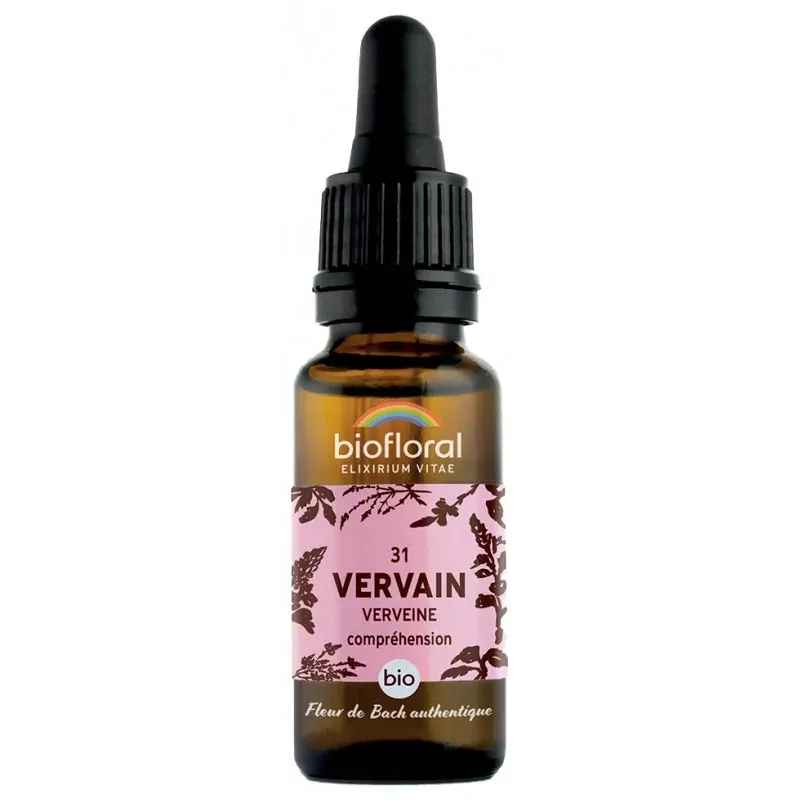 Biofloral N°31 Vervain Bio Compréhension 20ml - Univers Pharmacie