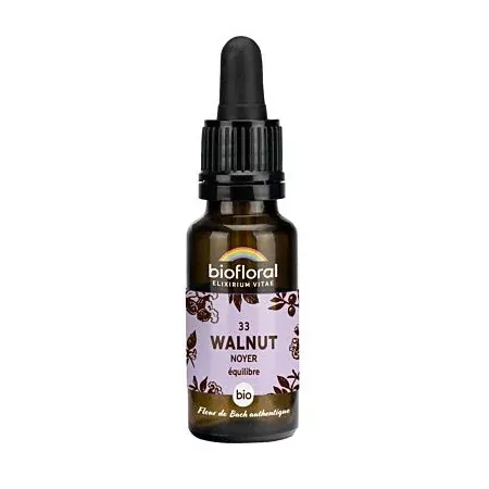 Biofloral N°33 Walnut Bio Équilibre 20ml - Univers Pharmacie