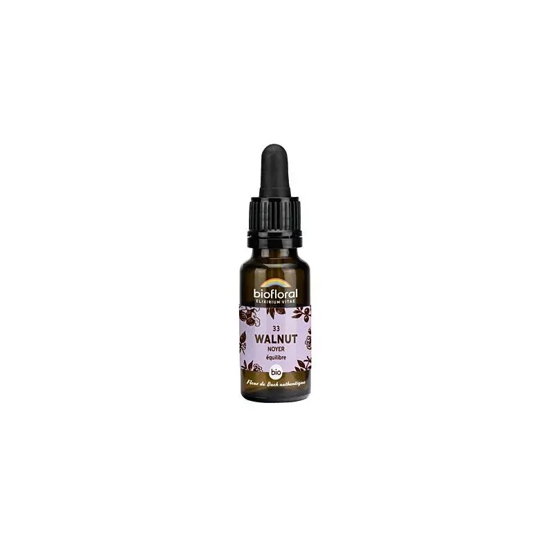 Biofloral N°33 Walnut Bio Équilibre 20ml - Univers Pharmacie