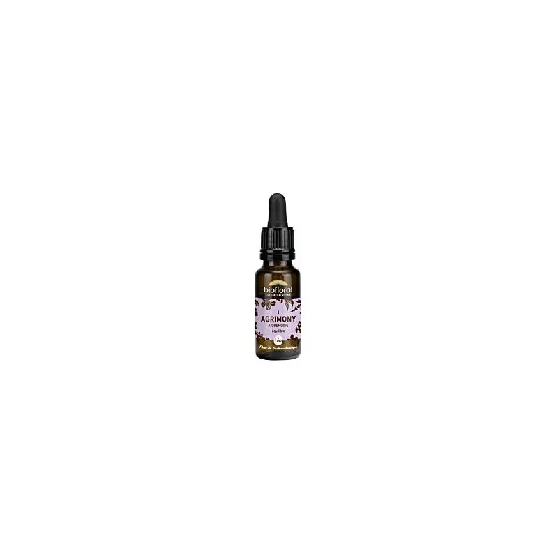 Biofloral N°01 Agrimony Bio Équilibre 20ml - Univers Pharmacie
