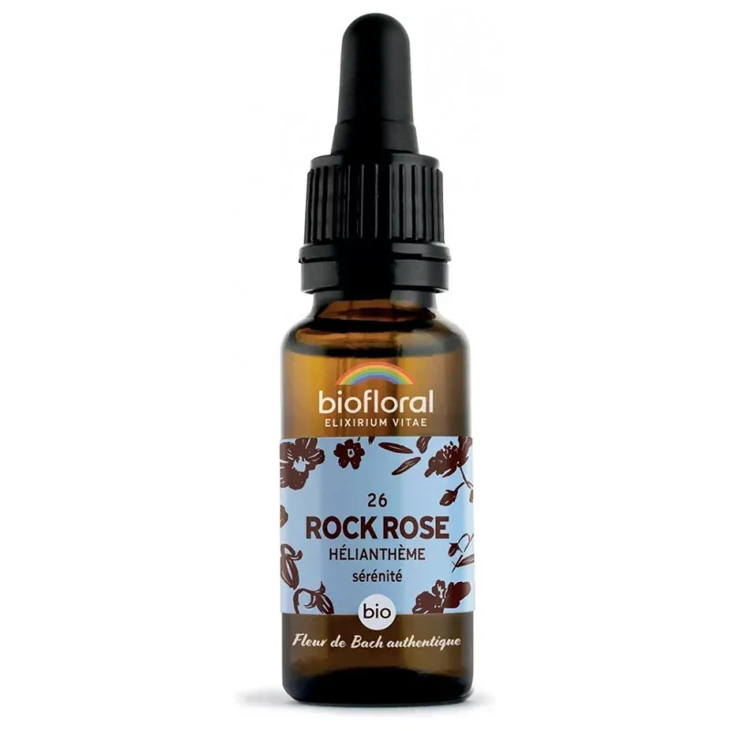 Biofloral N°26 Rock Rose Bio Sérénité 20ml