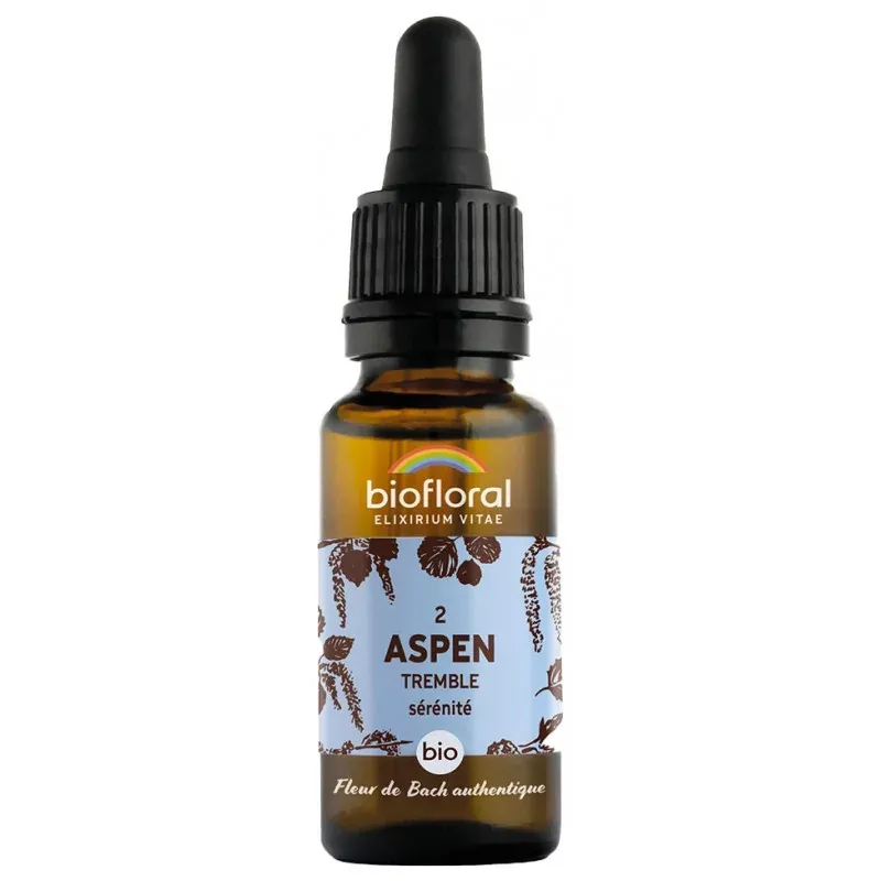 Biofloral N°02 Aspen Bio Sérénité 20ml - Univers Pharmacie Biofloral N°02 Aspen Bio Sérénité 20ml - Univers Pharmacie