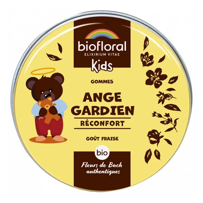 Biofloral Kids Gommes Ange Gardien Réconfort Bio 45g - Univers Pharmacie