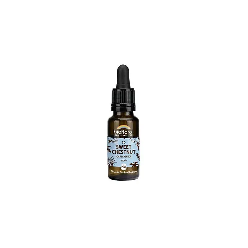 Biofloral N°30 Sweet Chestnut Bio Espoir 20ml - Univers Pharmacie