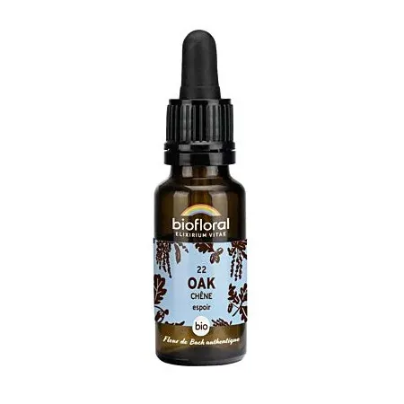 Biofloral N°22 Oak Bio Espoir 20ml - Univers Pharmacie